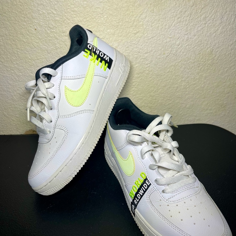 Nike Air Force 1’s LV8 World Wide Pack -Volt 6.5Y